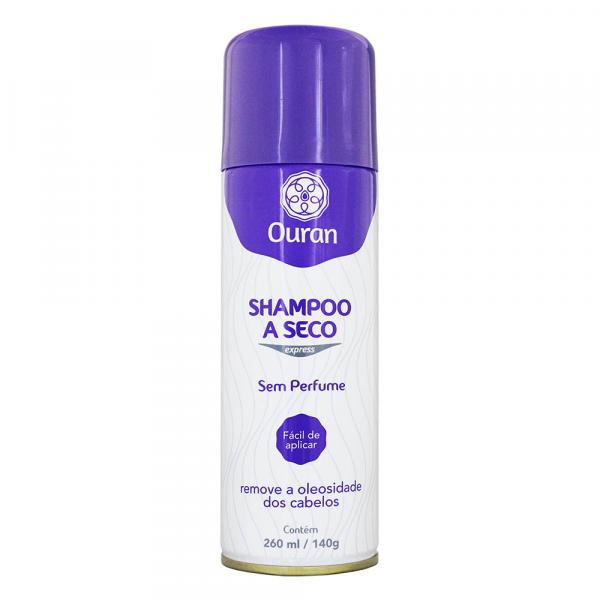 Shampoo a Seco Express Sem Perfume 260ml - Ouran
