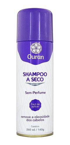 Shampoo a Seco Express Sem Perfume 260ml Ouran