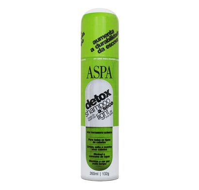 Shampoo a Seco Light Detox 260 Ml - Aspa