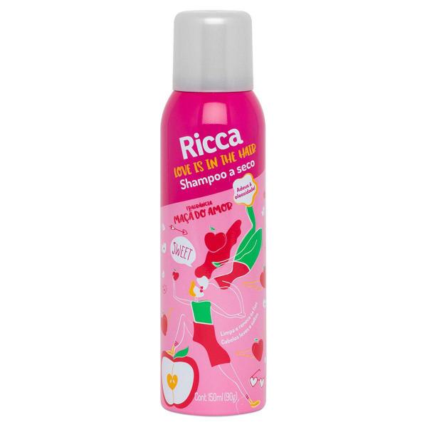 Shampoo a Seco Ricca Maçã do Amor - 150ml