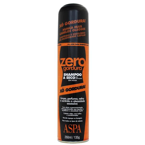 Shampoo a Seco Zero Gordura 260ml - Aspa