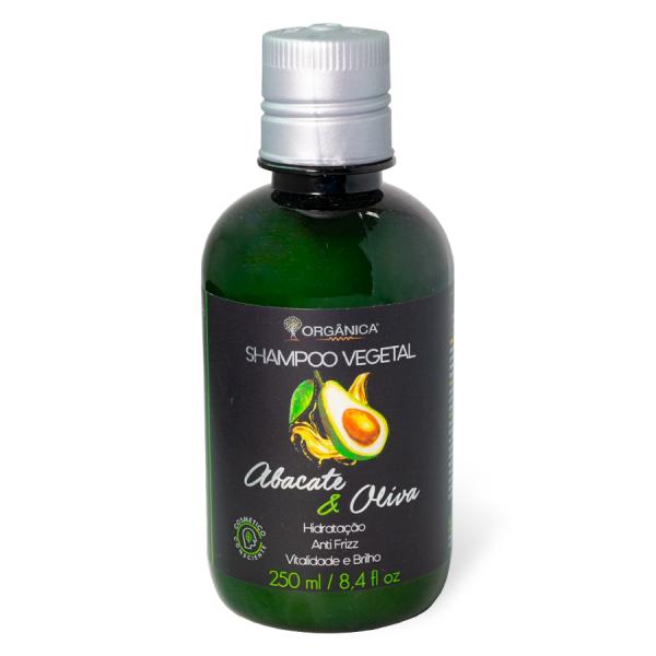 Shampoo Abacate e Oliva 250ml - Orgânica