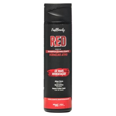 Shampoo About You Fast Beauty Tonalizante Red 200ml