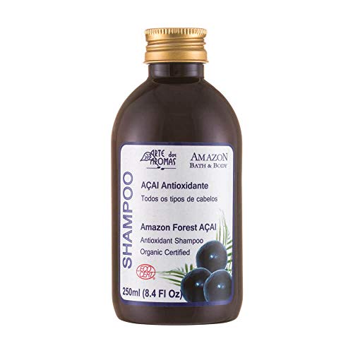 Shampoo Açai Antioxidante Orgânico 250ml Arte dos Aromas