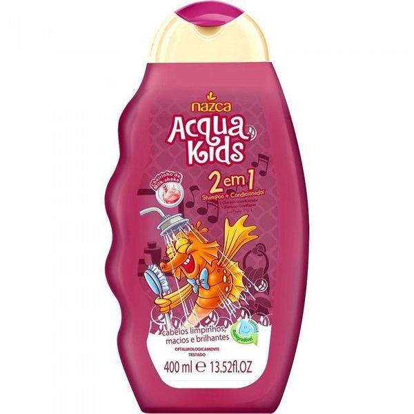 Shampoo Acqua Kids 2 em 1 Milk Shake - Nazca - 400ml