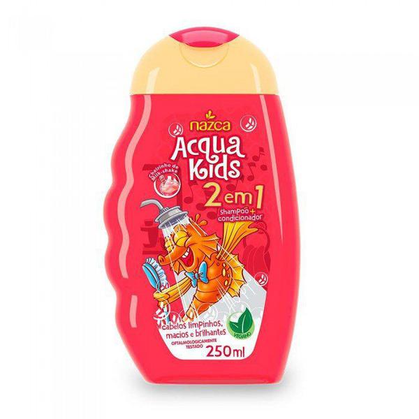 Shampoo Acqua Kids 2 em 1 Milk Shake - Vegano - Nazca - 400ml
