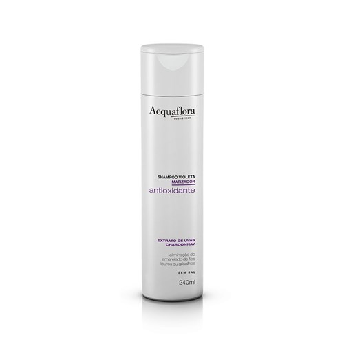 Shampoo Acquaflora Antioxidante Matizador 240ml