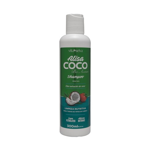 Shampoo Alisa Coco Vita Seiva Caixa com 24 Unidades