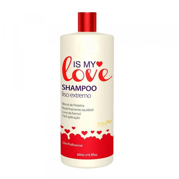 Shampoo Alisante Reconstrutor Liso Extremo 500ml - Is My Love