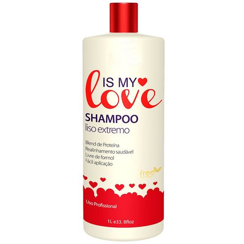 Shampoo Alisante Reconstrutor Liso Extremo Is My Love 1000ml