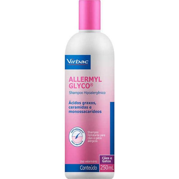 Shampoo Allermyl Glyco 250 Ml Virbac - Shampoo para Cães