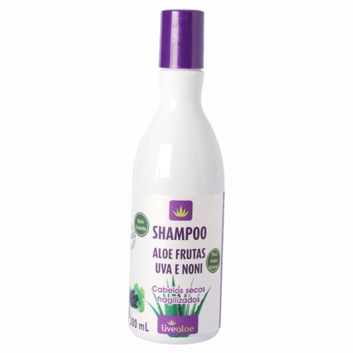 Shampoo Aloe Frutas - Livealoe - 300ml