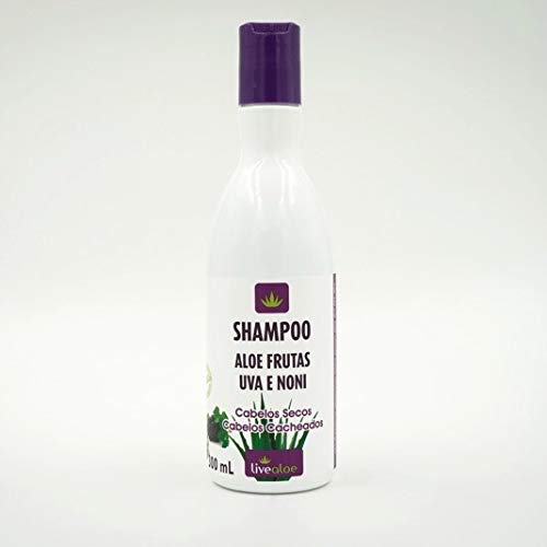 Shampoo Aloe Frutas Noni e Uva 300ml Live Aloe