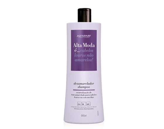 Shampoo Alta Moda Alfaparf Desamarelador 300ML.
