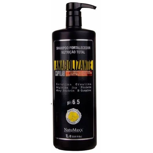 Shampoo Anabolizante Capilar Natumaxx 1 Litro