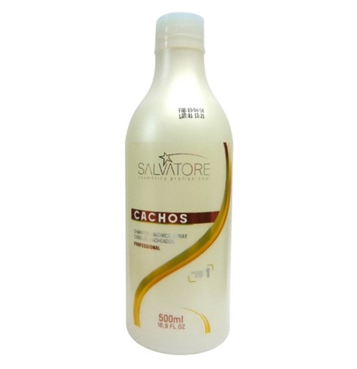 Shampoo Aniônico Salvatore Cachos (Spray) 500ml