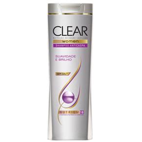 Shampoo Anti Caspa Clear Suavidade e Brilho