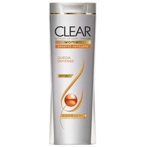 Shampoo Anti Caspa Clear Women Queda Defense 400Ml