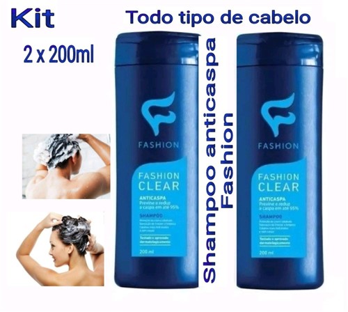 Shampoo Anti Caspa Fashion 400Ml Kit