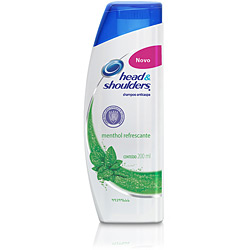 Shampoo Anti-Caspa Menthol Refrescante 200ml - Head & Shoulders