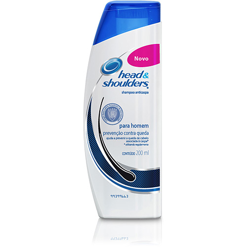 Shampoo Anti-Caspa Prevenção Contra Queda para Homem 200ml - Head & Shoulders
