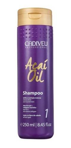 Shampoo Anti Frizz Acai Oil 250ml - Cadiveu