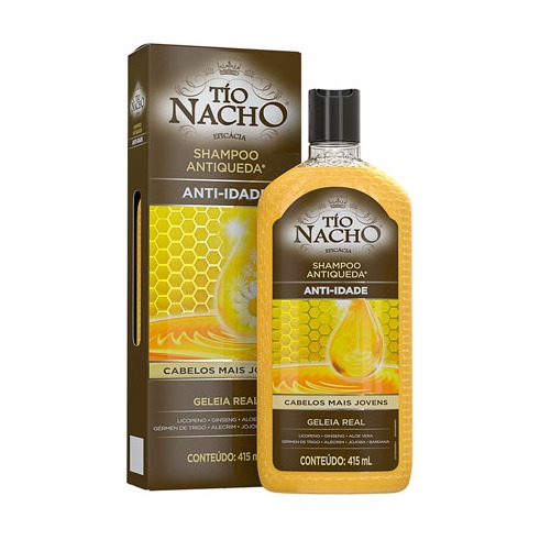 Shampoo Anti-Idade Antiqueda - Tio Nacho 415ml 1 Unidade