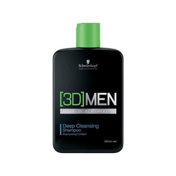 Shampoo Anti-Oleosidade Deep Cleansing 250ml - 3d Men