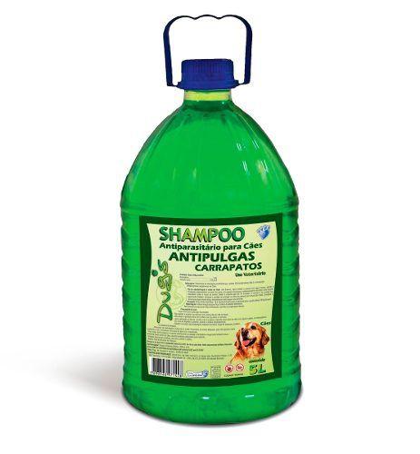 Shampoo Anti Pulgas e Carrapatos Dugs 5 Litros