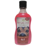 Shampoo Anti Pulgas Nature Dog 4X1 (Controle de Pulgas, Carrapatos, Sarnas e Piolhos) - 500ml