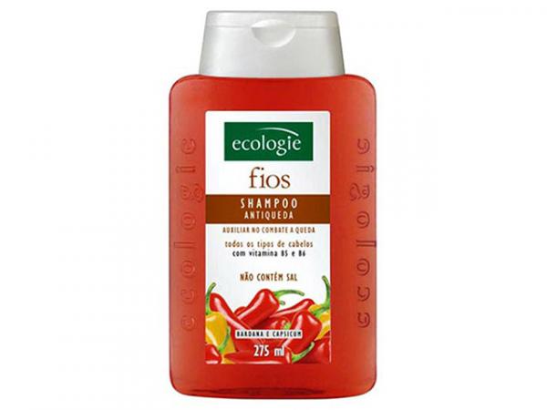Shampoo Anti-Queda Bardana, Capsium e Vitaminas B5 - 275ml - Ecologie