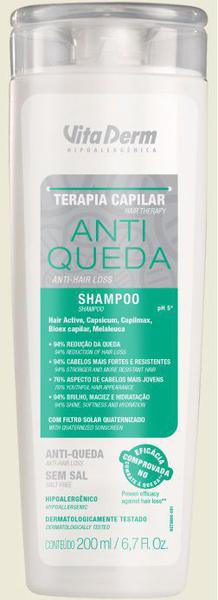 Shampoo Anti Queda Vita Derm 200ml