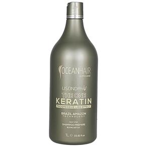 Shampoo Anti-resíduo Lisonday The One Keratin 1Lt Ocean Hair