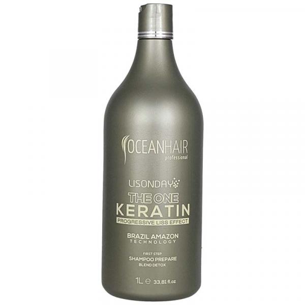 Shampoo Anti-resíduo Prepare Lisonday The One Keratin 1 Litro - Ocean Hair - Oceanhair