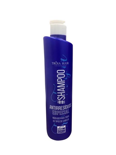 Shampoo Anti Resíduo Tróia Terapia 500.ml - Tróia Hair