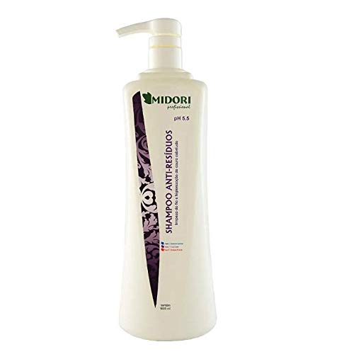 Shampoo Anti-resíduos Limpa Profundamente Fios Midori 1L