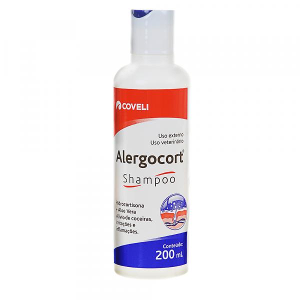 Shampoo Antialérgico Coveli Alergocort para Cães e Gatos - 200 ML