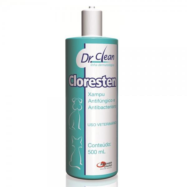 Shampoo Antibacteriano Antifúngico Cloresten Agener União 200 ML