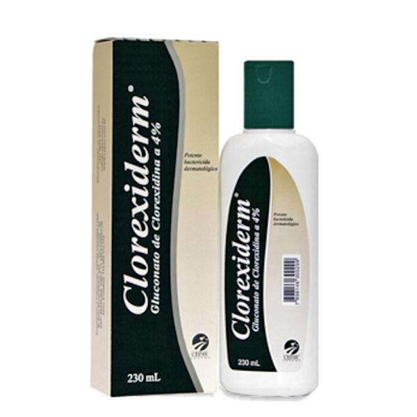 Shampoo Antibacteriano Cepav Clorexiderm 4 - 230 ML