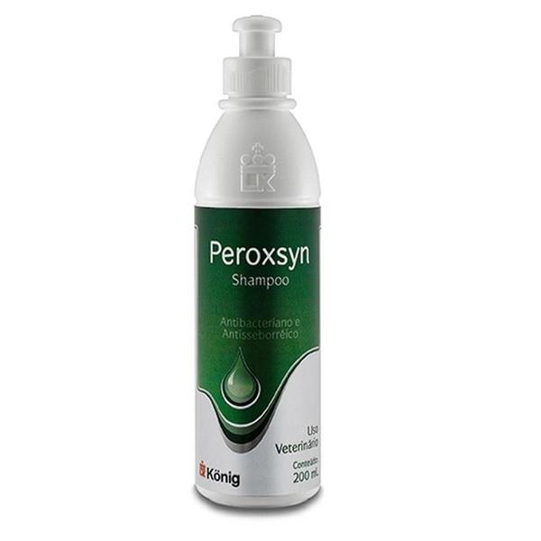 Shampoo Antibacteriano e Antisseborréico König Peroxsyn - 200 Ml - Konig