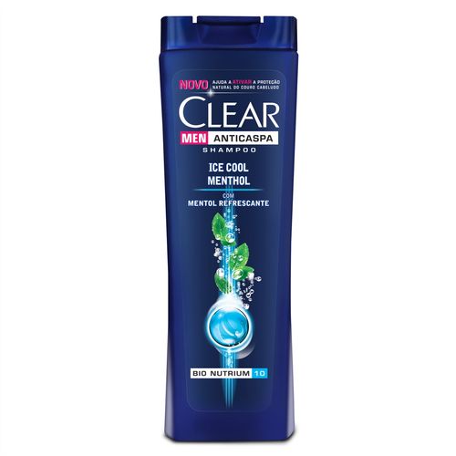 Shampoo Anticaspa Clear Ice Cool Menthol - 200ml