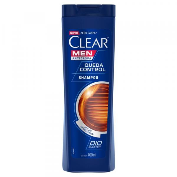 Shampoo Anticaspa Clear Queda Control 400ml