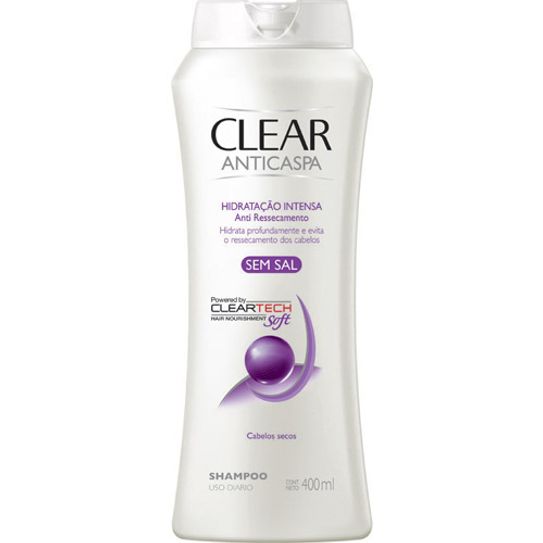 Shampoo Clear Hidratação Intensa 400 Ml