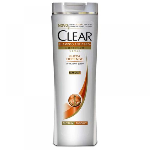 Shampoo Anticaspa Clear Women Queda Defense 400ml