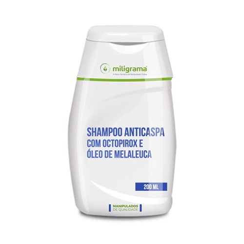 Shampoo Anticaspa com Octopirox e Óleo de Melaleuca - 200Ml