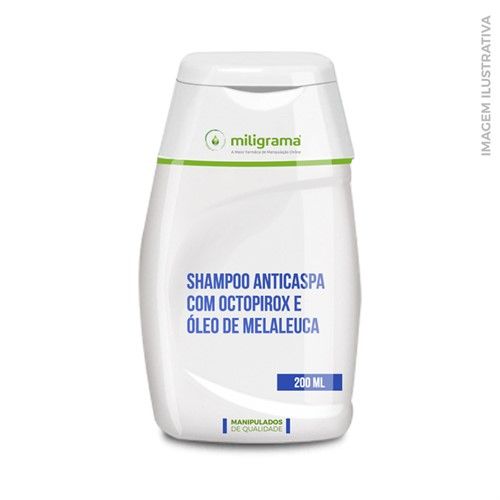 Shampoo Anticaspa com Octopirox e Óleo de Melaleuca - 200ml