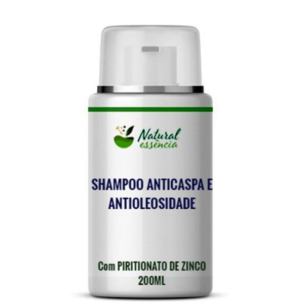 Shampoo Anticaspa e Antioleosidade 200ml - Natural Essência