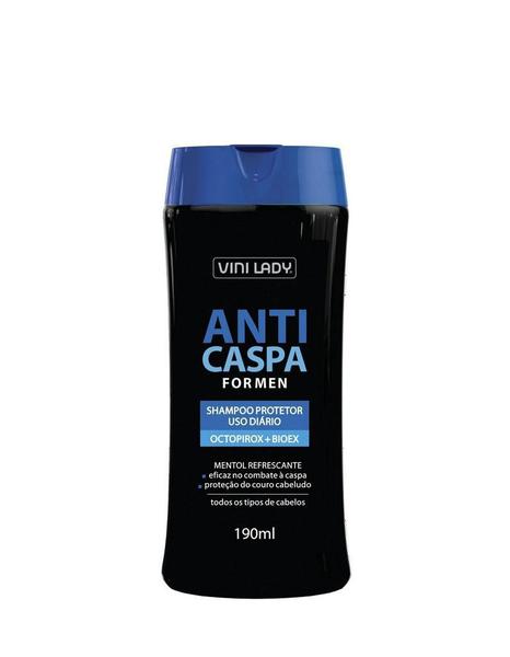 Shampoo Anticaspa For Men 190ml - Vini Lady