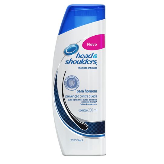 Shampoo Anticaspa Head & Shoulders Men Prevenção Contra Queda 200ml