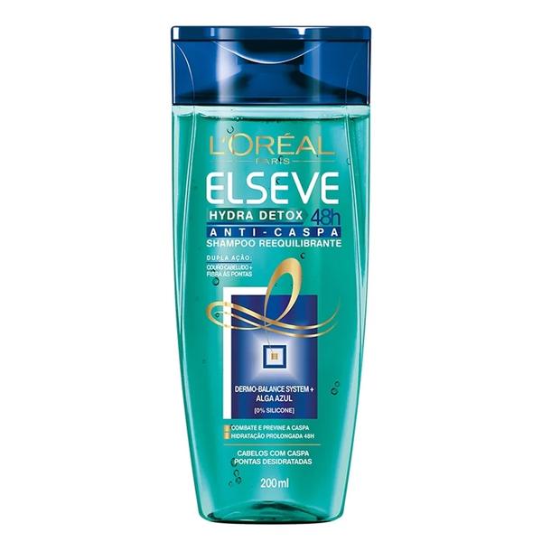 Shampoo Anticaspa Hydra-detox - 200ml Elseve - Loreal